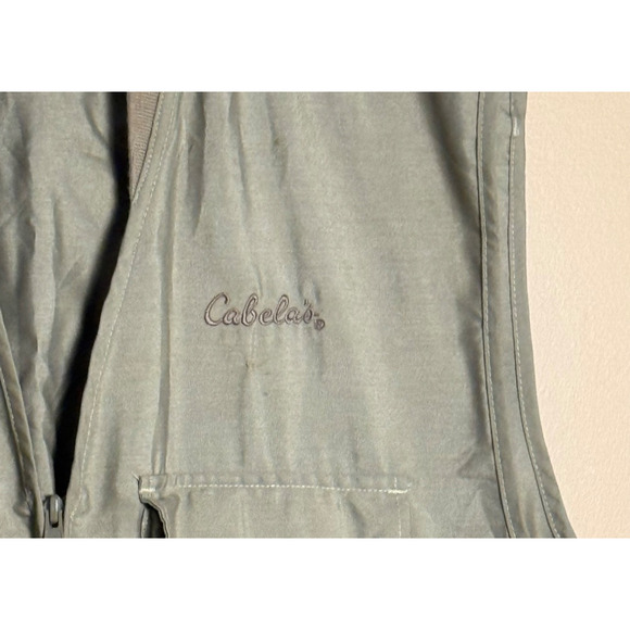 Cabelas Vest Fishing Hunting Camera Willow Creek Vest Light Driftwood XL - Picture 5 of 9